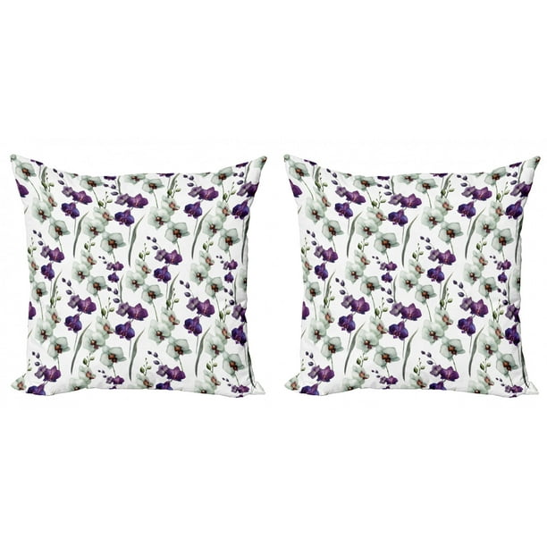 16x16 Girls Flower Gifts Floral Gifts for Girls & Women Flower Pink Blue Orchids Throw Pillow Multicolor 16x16 Girls Flower Gifts Floral Gifts for Girls & Women Flower Pink Blue Orchids Throw Pillow Multicolor